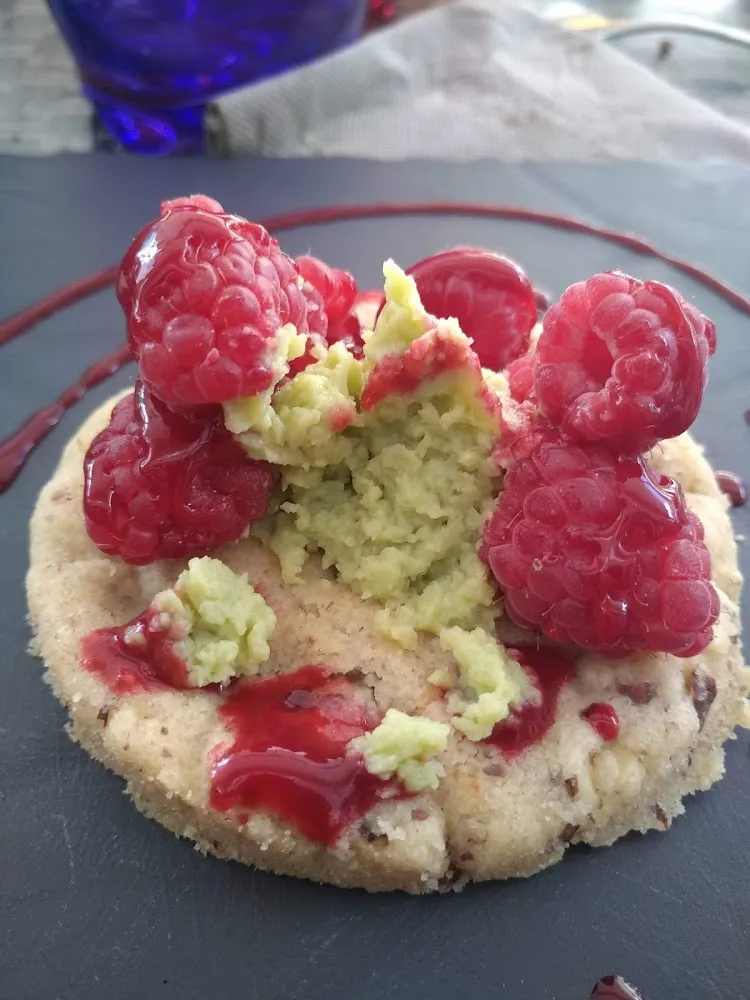 Tarte Framboise Pistache